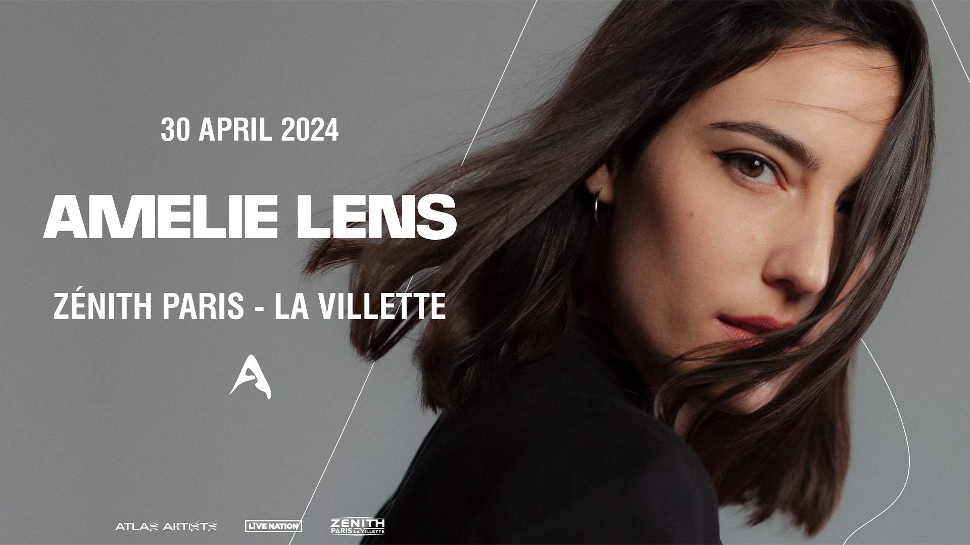 Amelie Lens - La Villette - フライヤー表