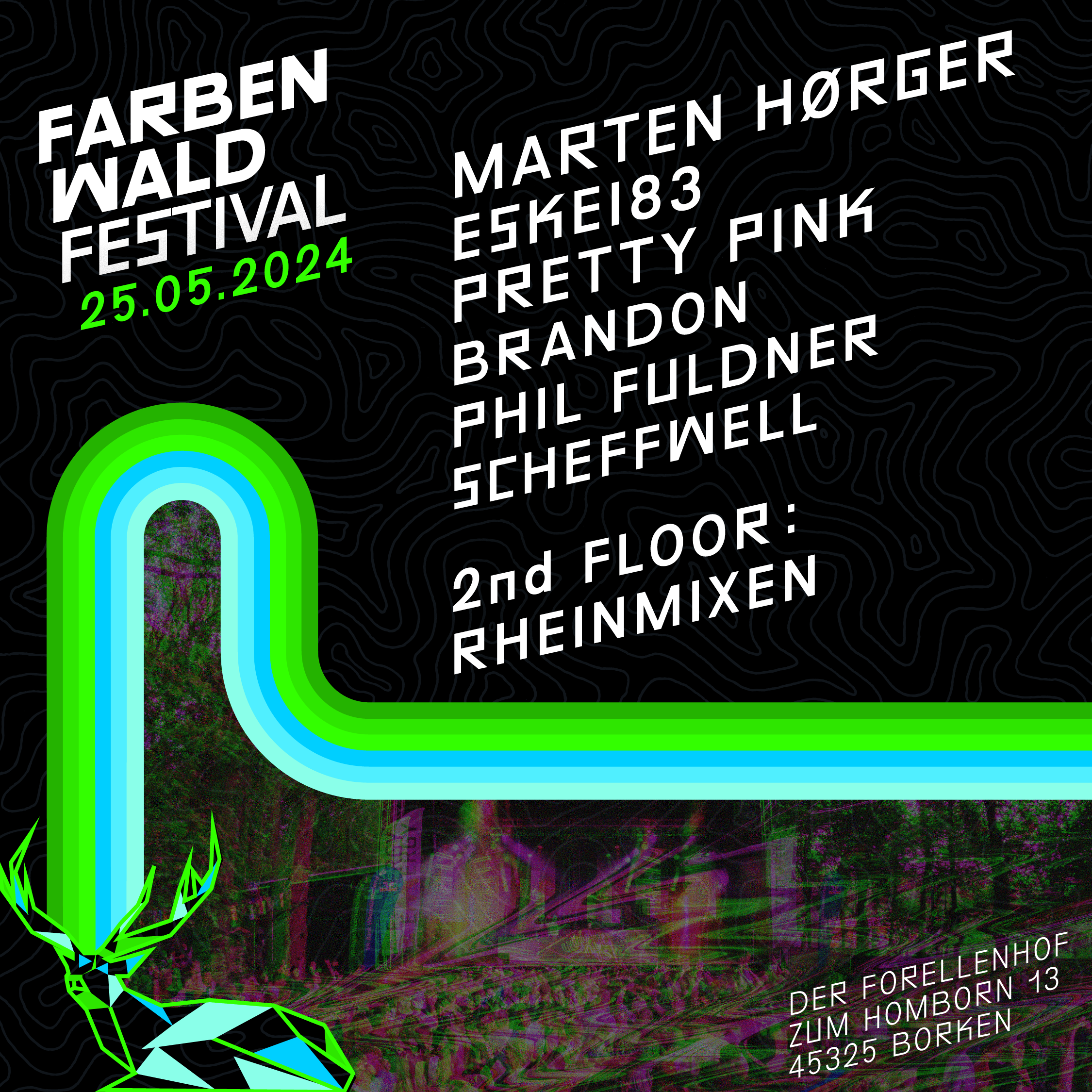 Farbenwald Festival - フライヤー表