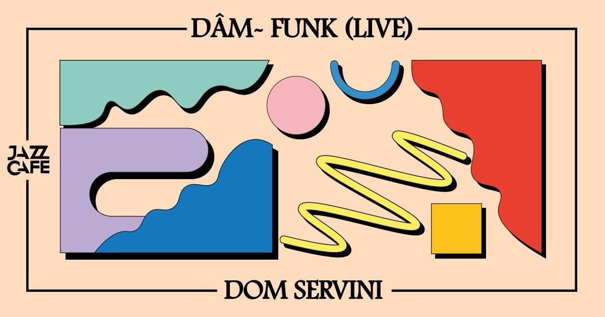 Dâm-Funk (Live) - フライヤー表