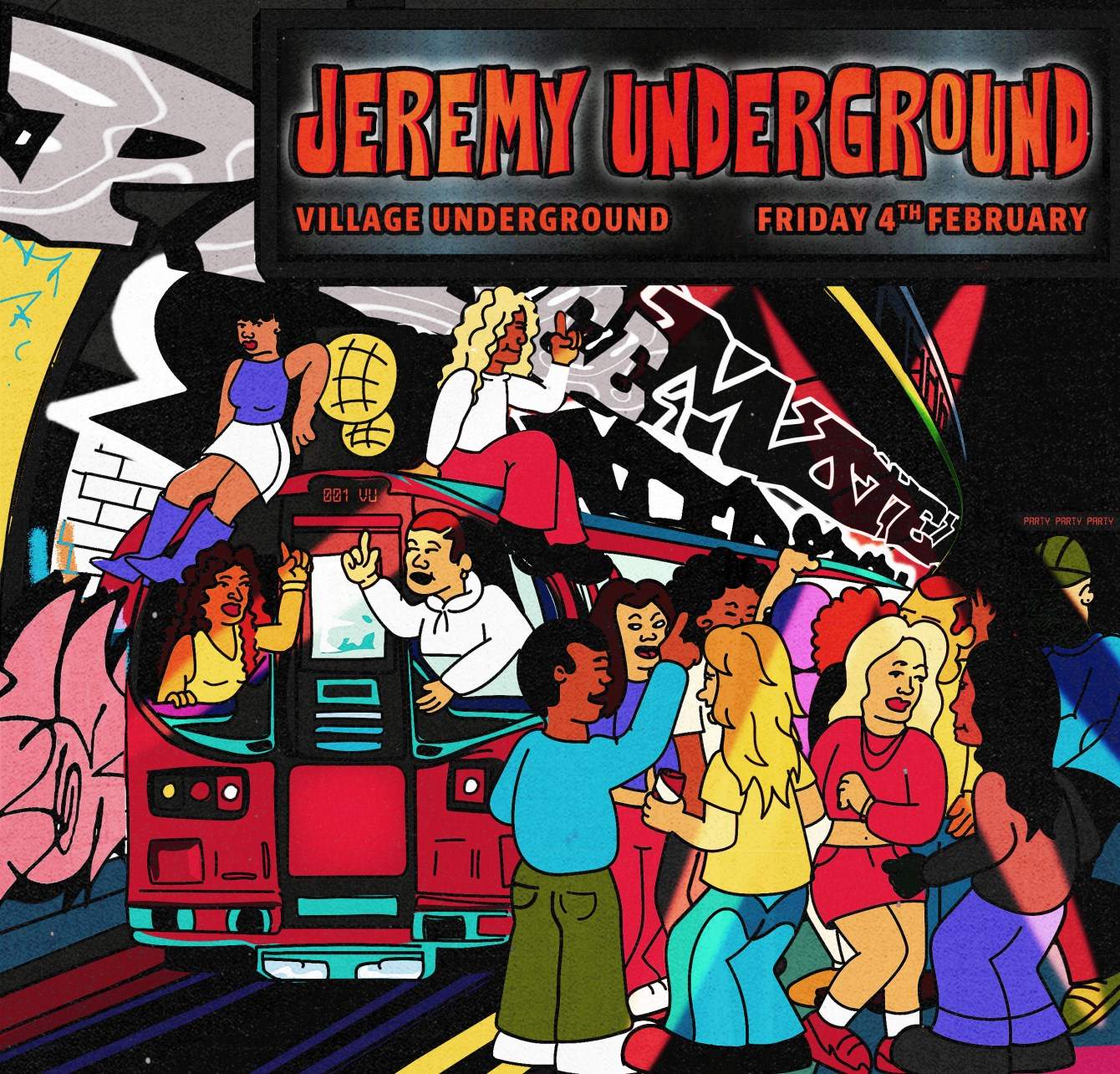 Jeremy Underground - Village Underground - Página trasera