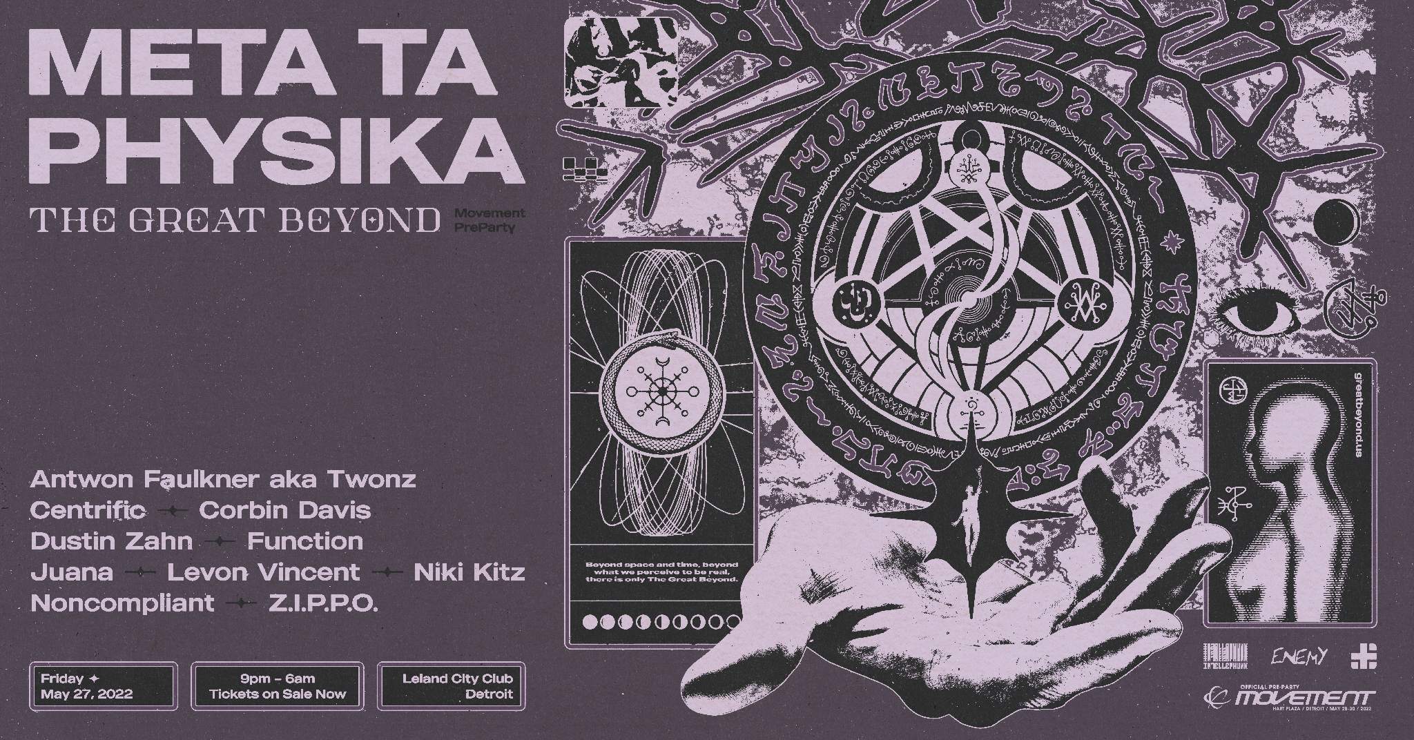 Meta Ta Physika - The Great Beyond - Official Movement Pre-Party at ...