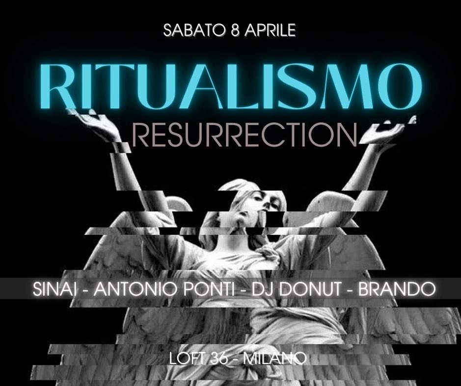 Ritualismo Resurrection - フライヤー表