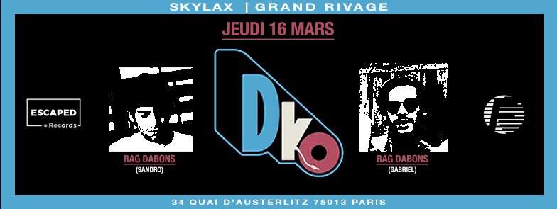 Skylax à Grand Rivage: D.ko with Flegon & Escaped - Página frontal