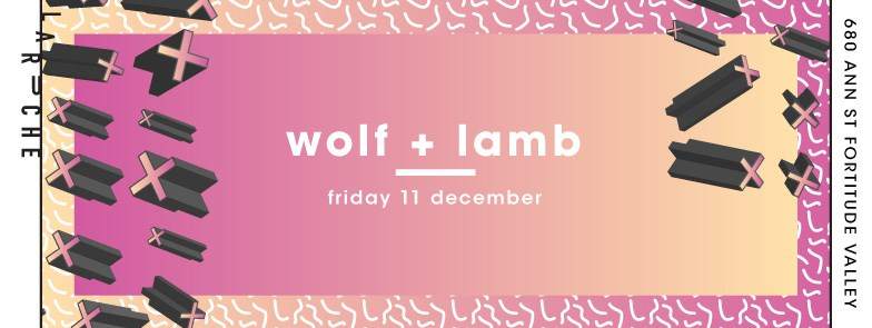 Wolf + Lamb - フライヤー表