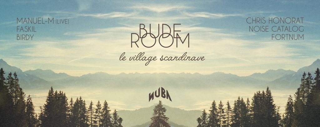 Buderoom au Village Scandinave - フライヤー表