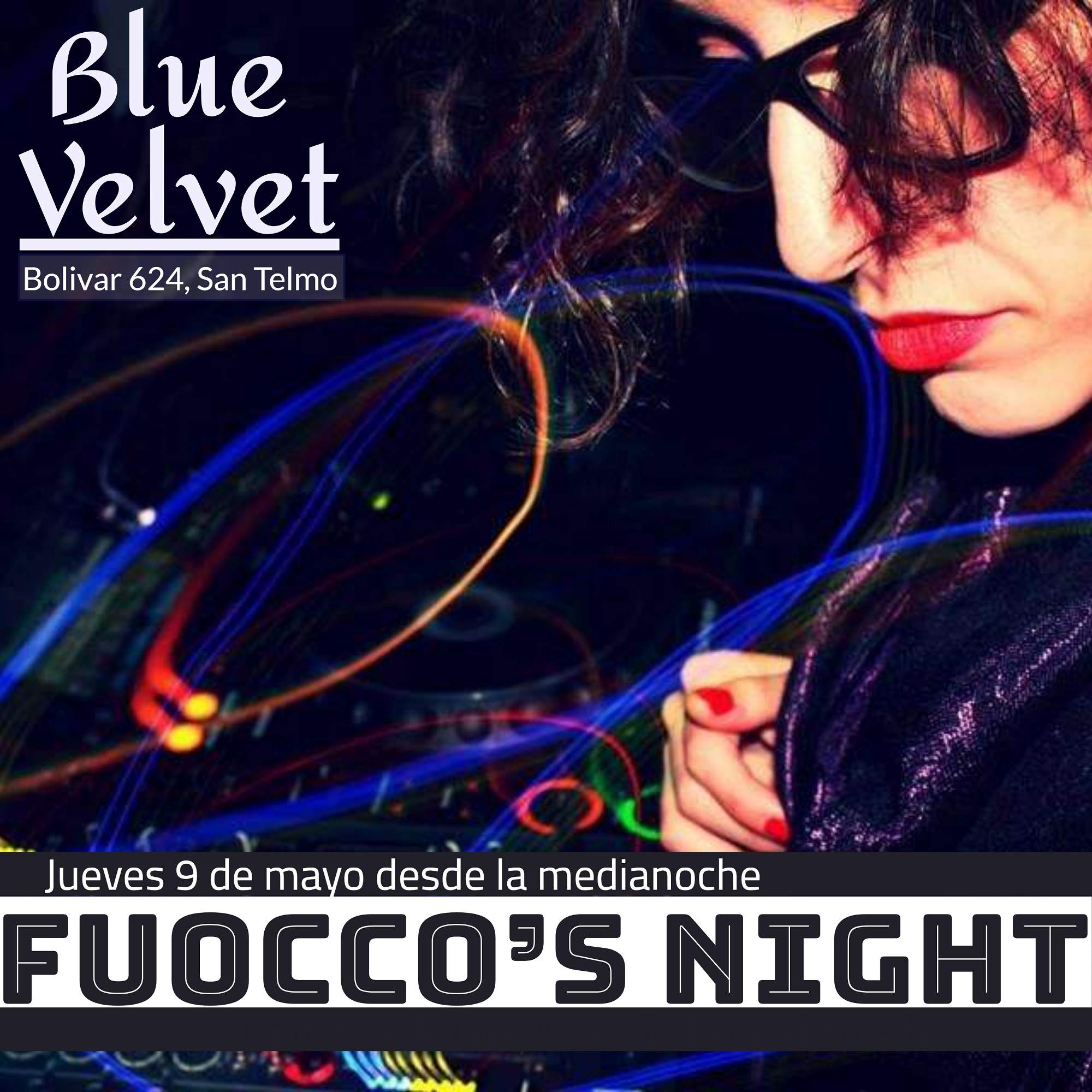 Fuocco's NIGHT - フライヤー表