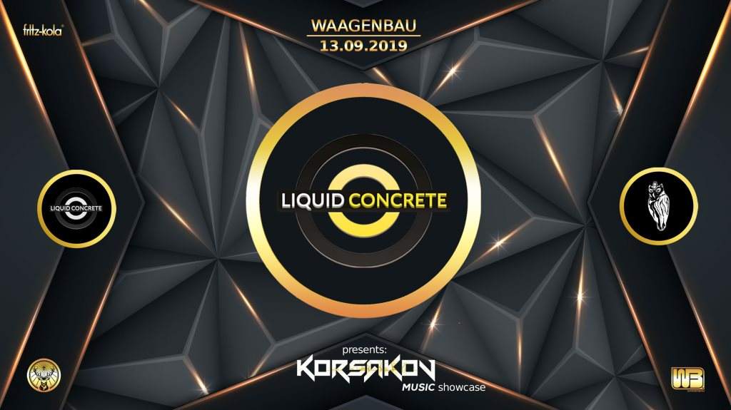 Liquid Concrete Pres. Korsakov Music Showcase Eulentanz Stage - フライヤー表