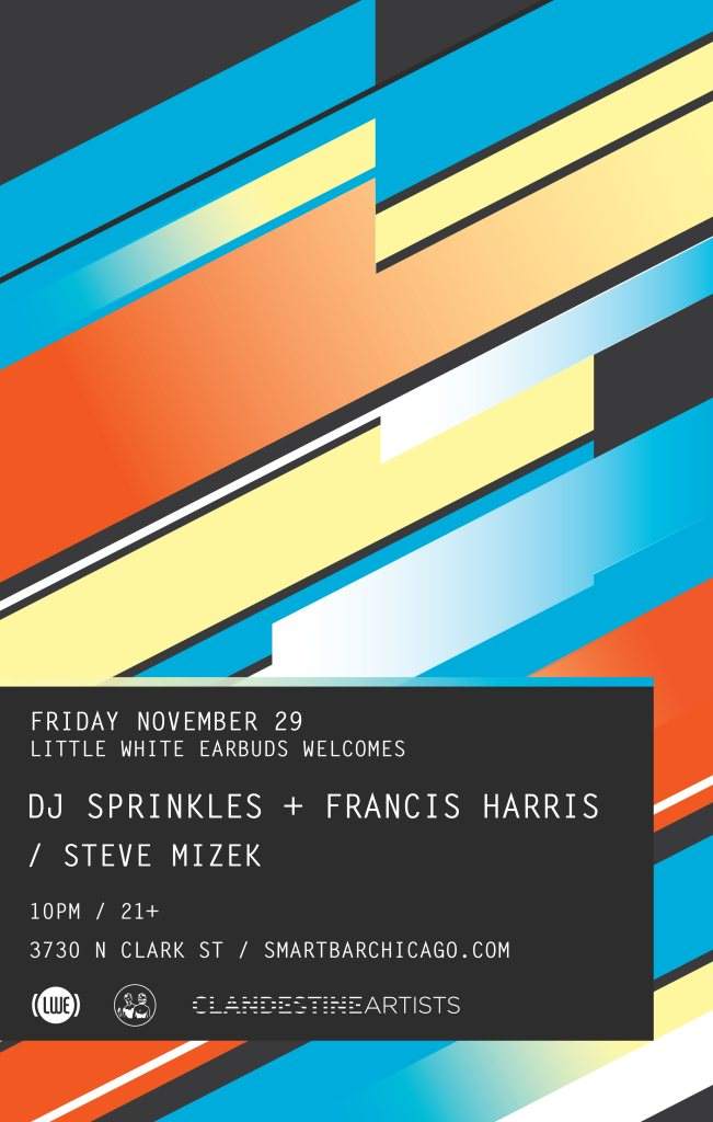 Little White Earbuds Welcomes: DJ Sprinkles, Francis Harris, Steve Mizek - Página frontal
