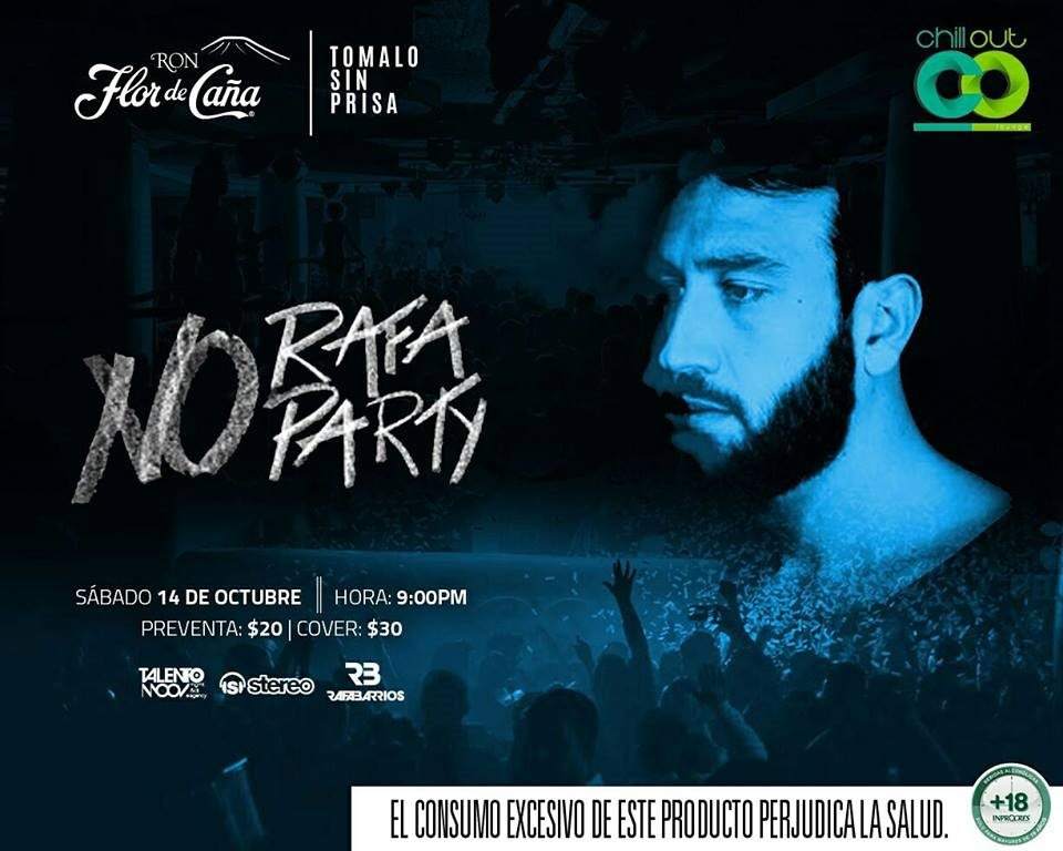 No Rafa No Party - Página frontal
