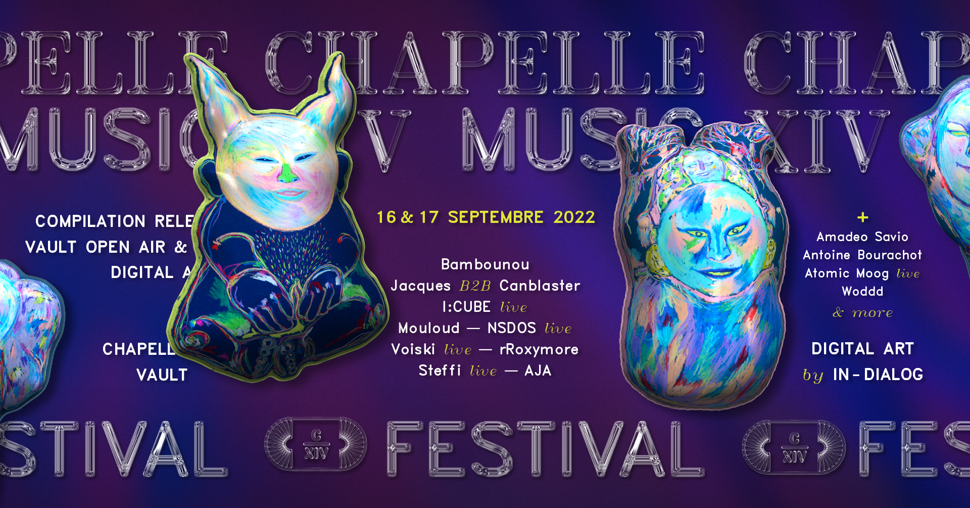 Chapelle XIV Music Festival - フライヤー表