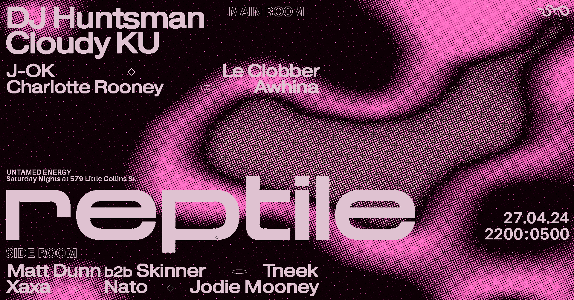 Reptile 029 - DJ Huntsman/Suki, Cloudy KU - Página frontal