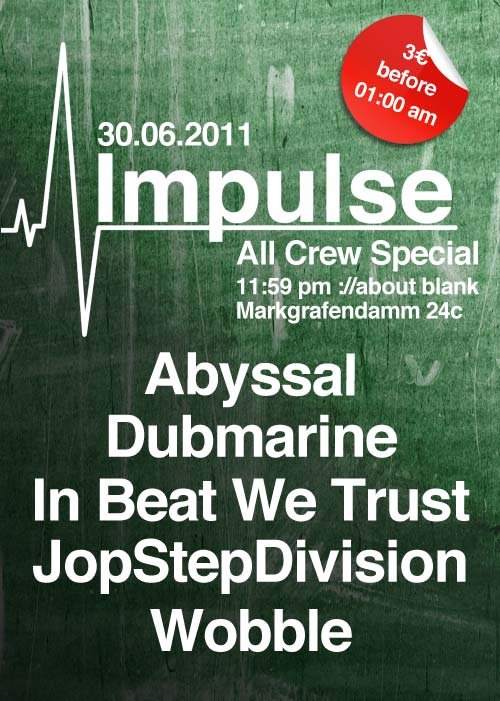 Impulse Dubstep All Crews Special - Página frontal