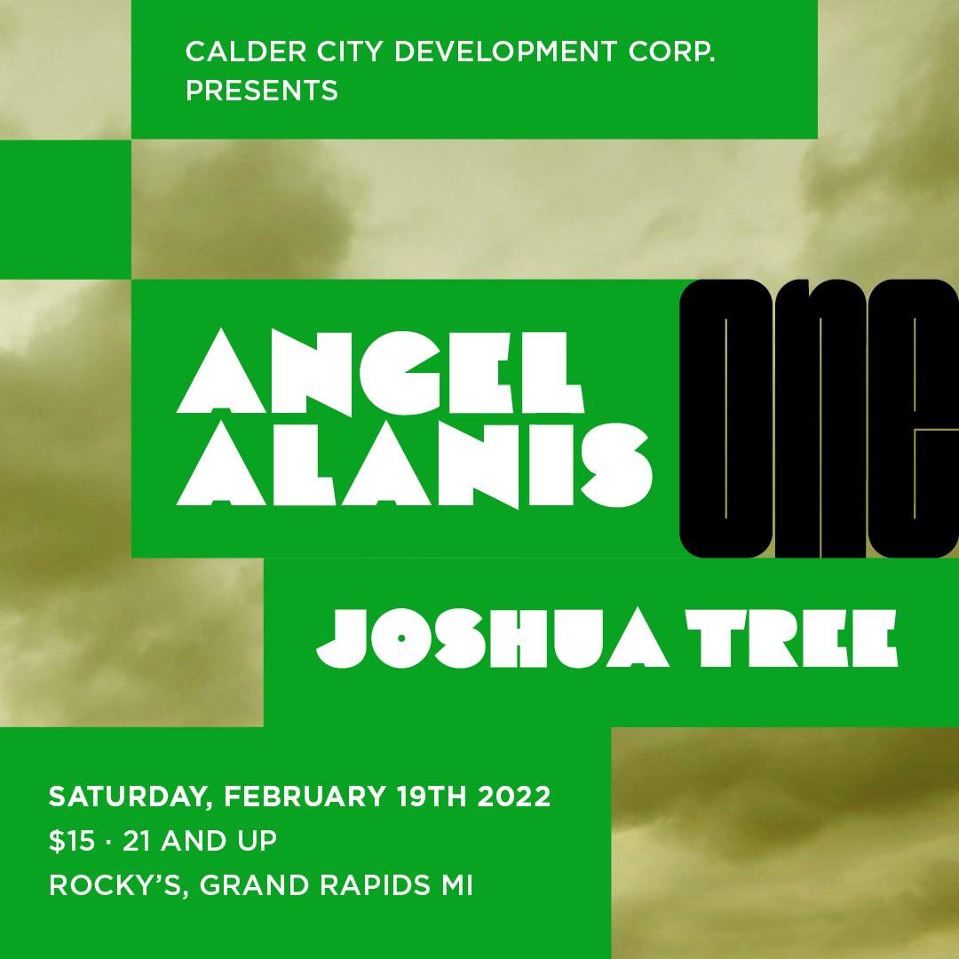 CCDC presents ONE /// Angel Alanis & Joshua Tree - Página frontal