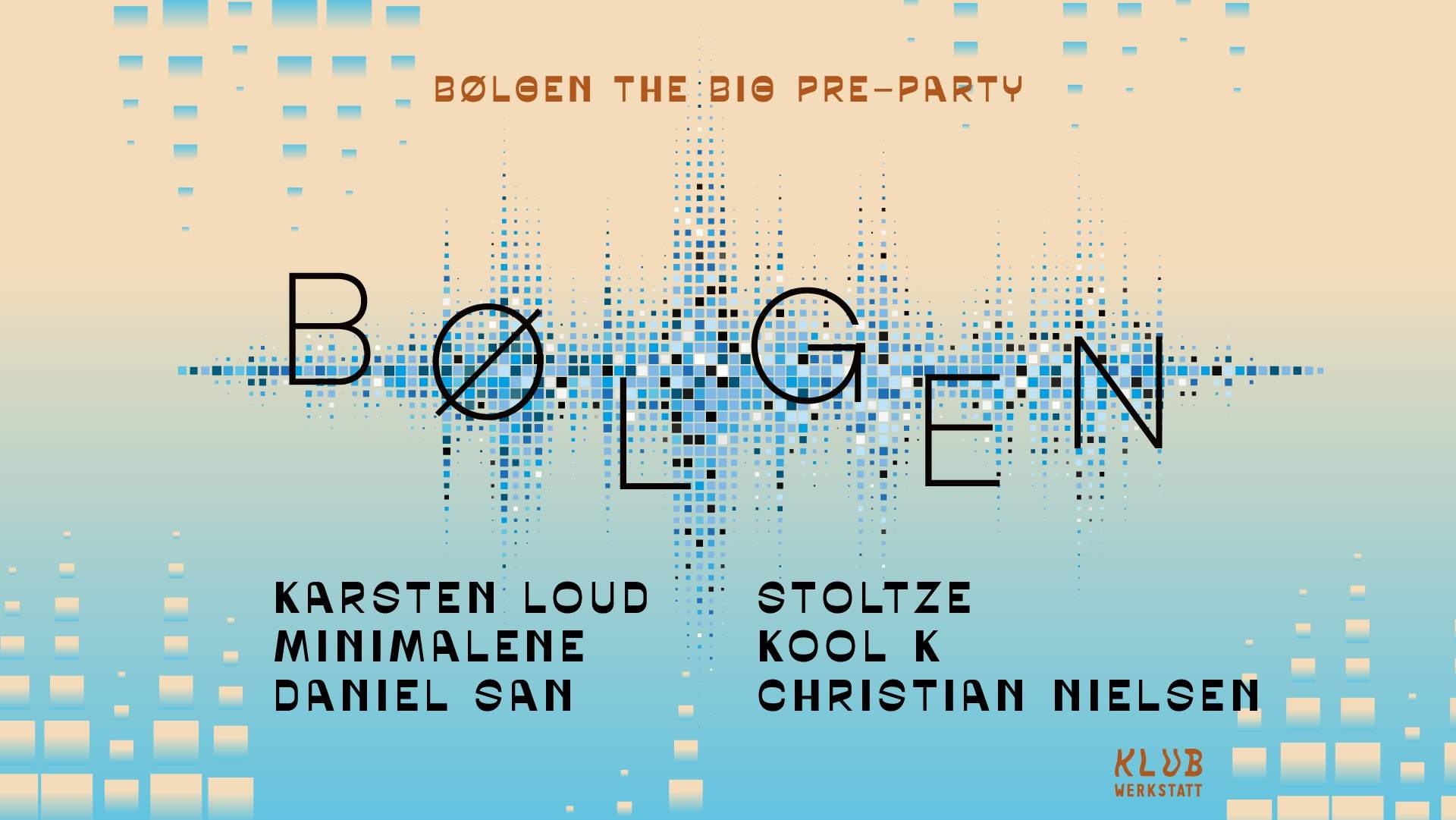 BØLGEN - THE BIG SUMMER PRE-PARTY - Página frontal