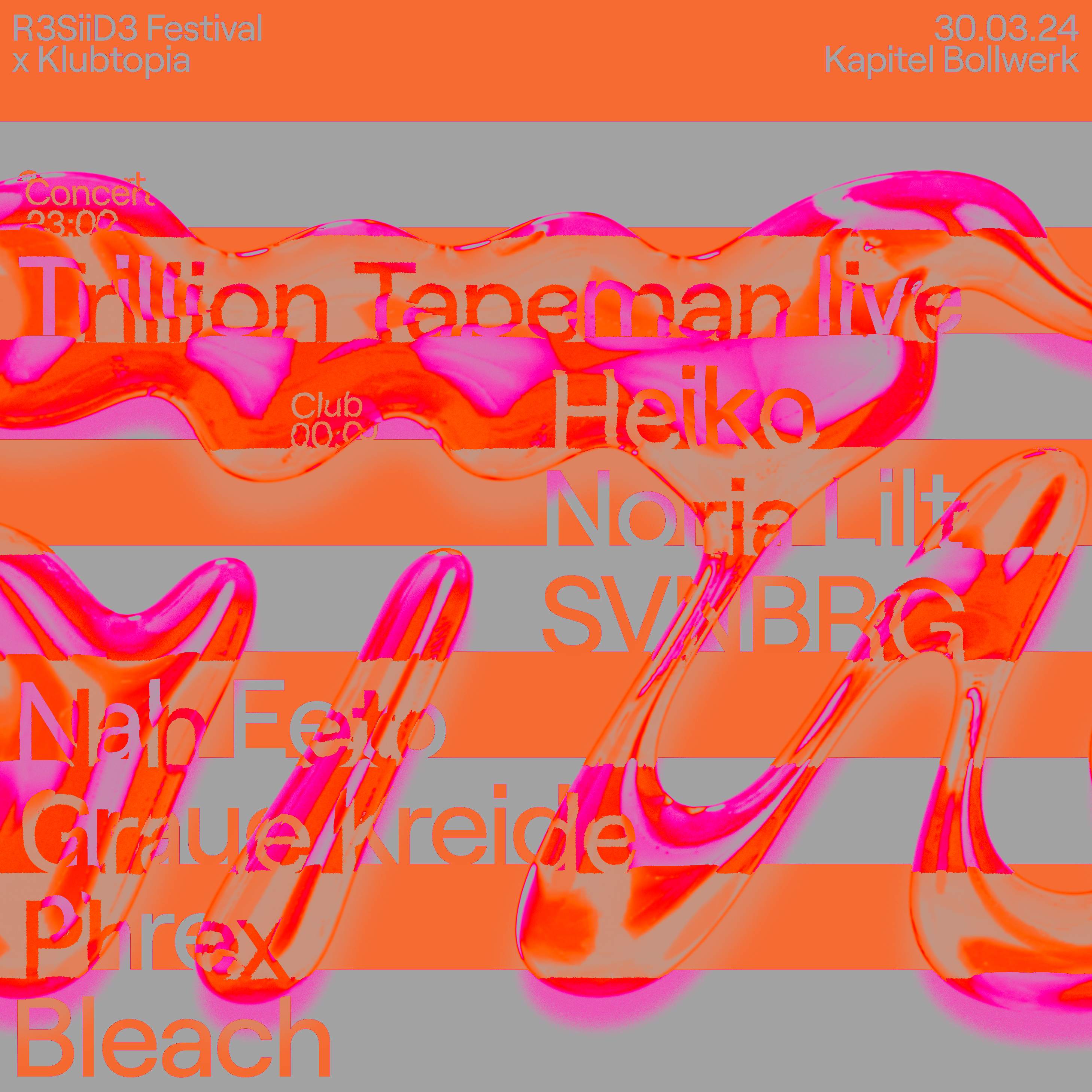 R3SiiD3 Festival x Klubtopia - Concerts: Nah Eeto & Trillion Tapeman - Página frontal