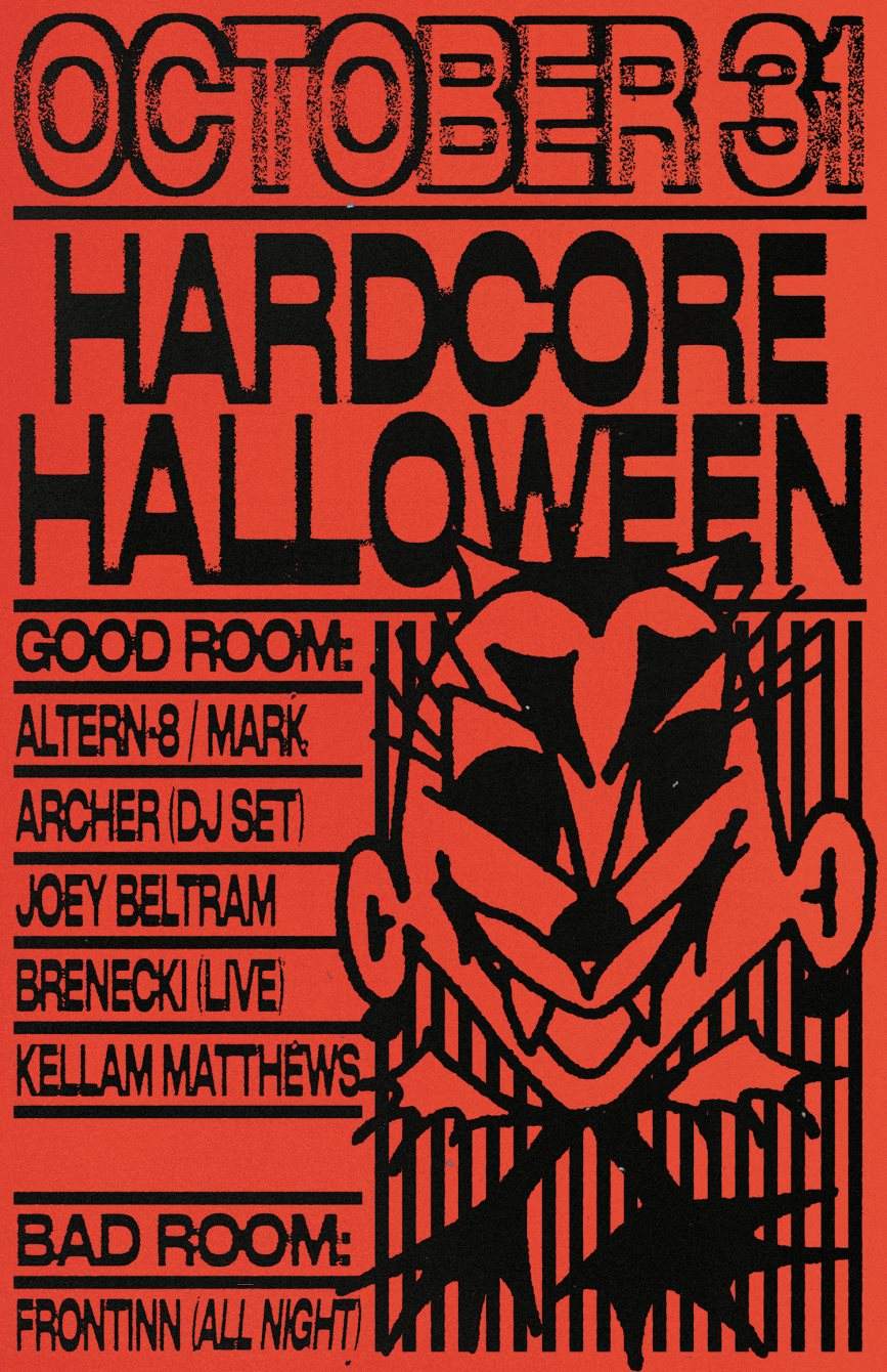 Hardcore Halloween ~ Altern-8 / Mark Archer & Joey Beltram - Página frontal