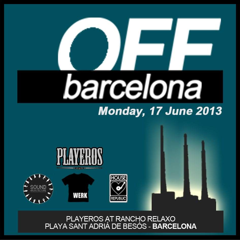 OFF Barcelona - フライヤー表