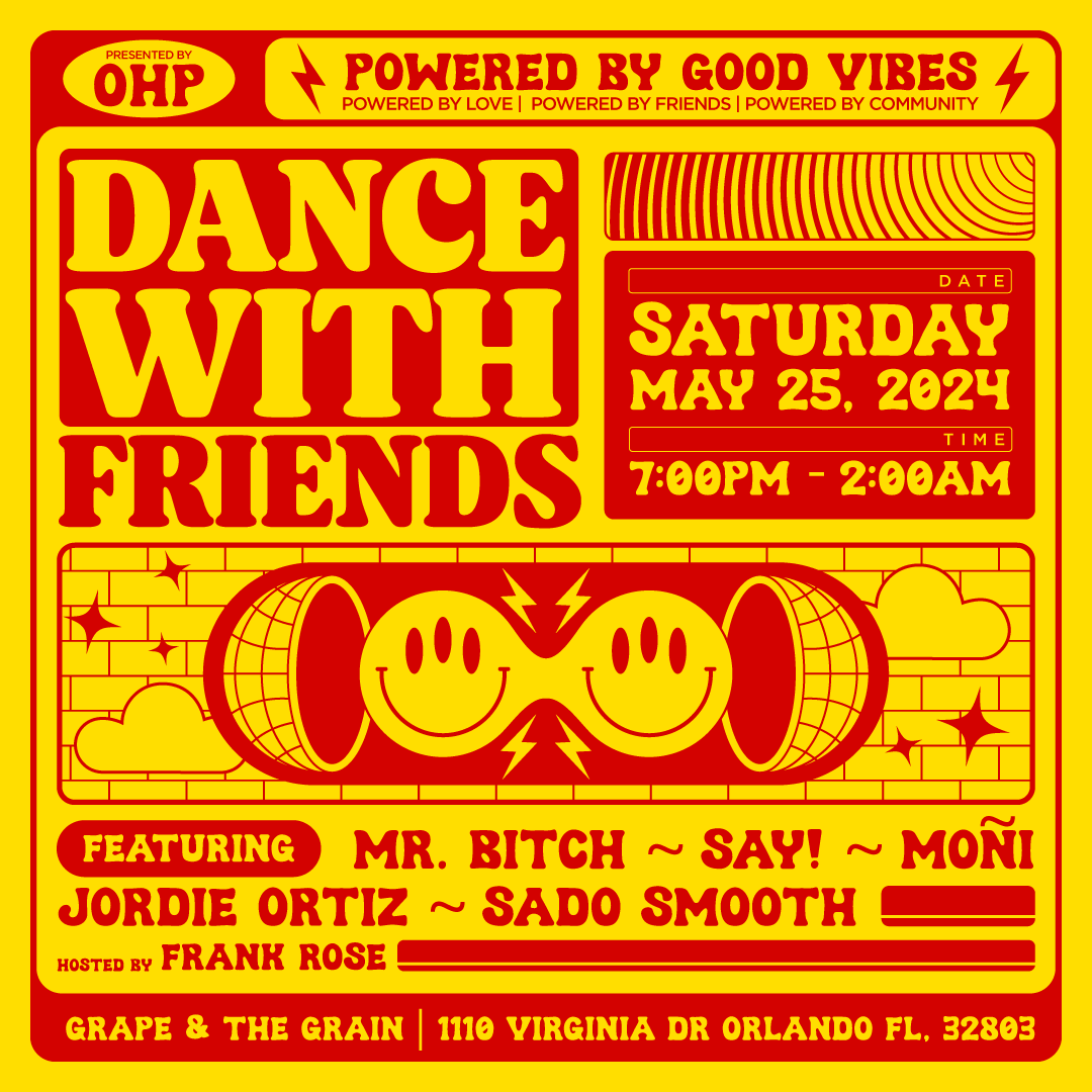 OHP Pfresents: DANCE WITH FRIENDS - Página frontal