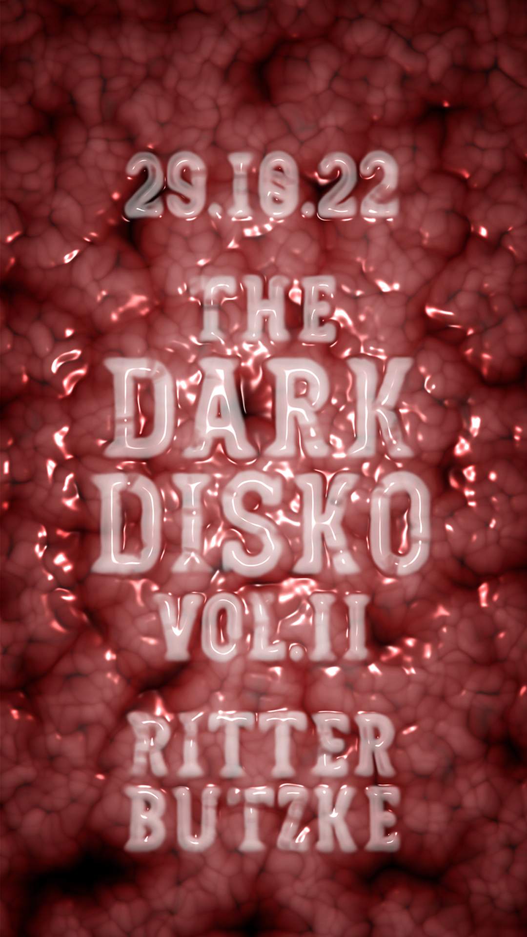 The Dark Disko - フライヤー裏