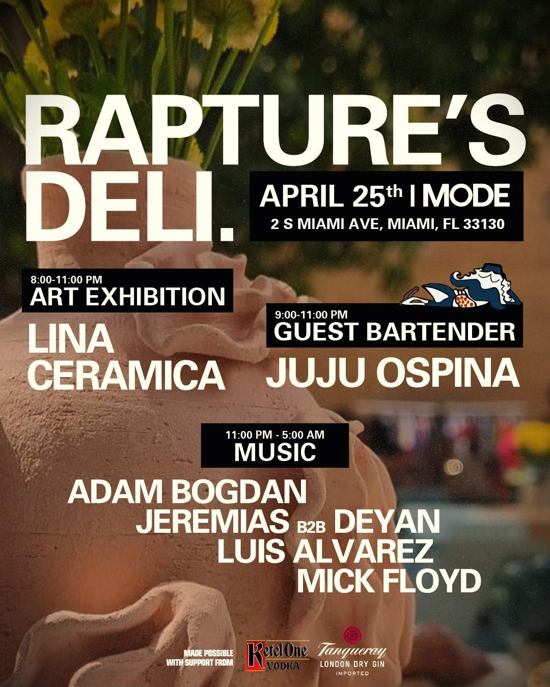 RAPTURE'S DELI - back in the City at MODE - フライヤー表