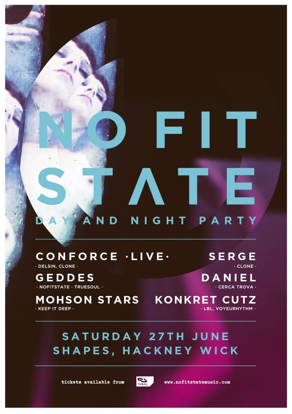 Nofitstate Day & Night Party with Conforce (Live), Serge, Geddes, Daniel & More - Página frontal