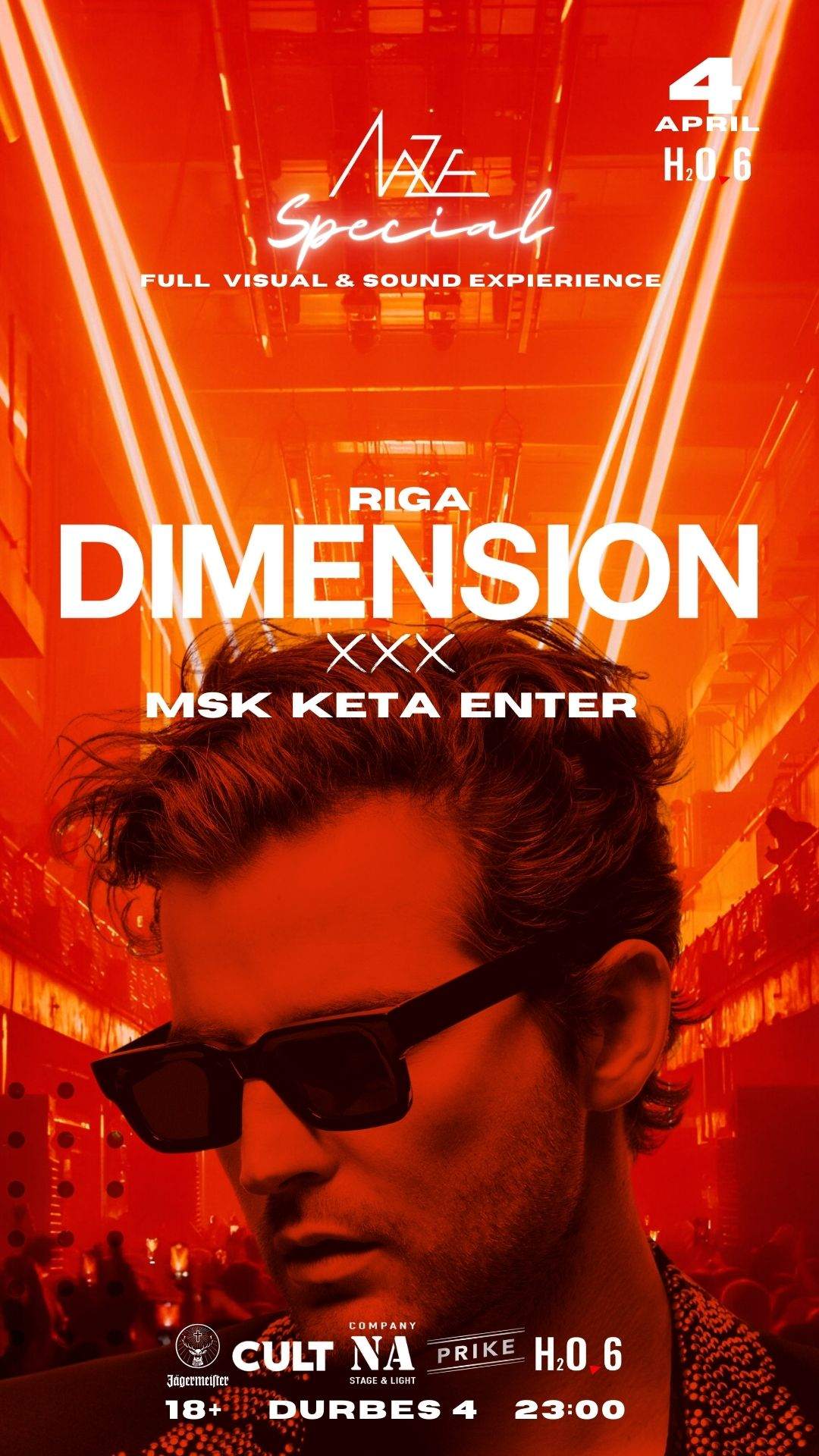 MAZE SPECIAL // Dimension at H2o6, Riga