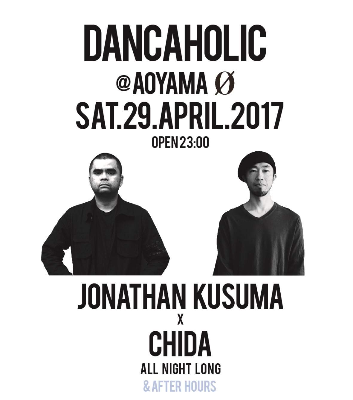 Dancaholic: Jonathan Kusuma x CHIDA All Night Long - Página frontal