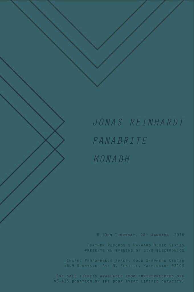 Further presents Jonas Reinhardt - Página frontal