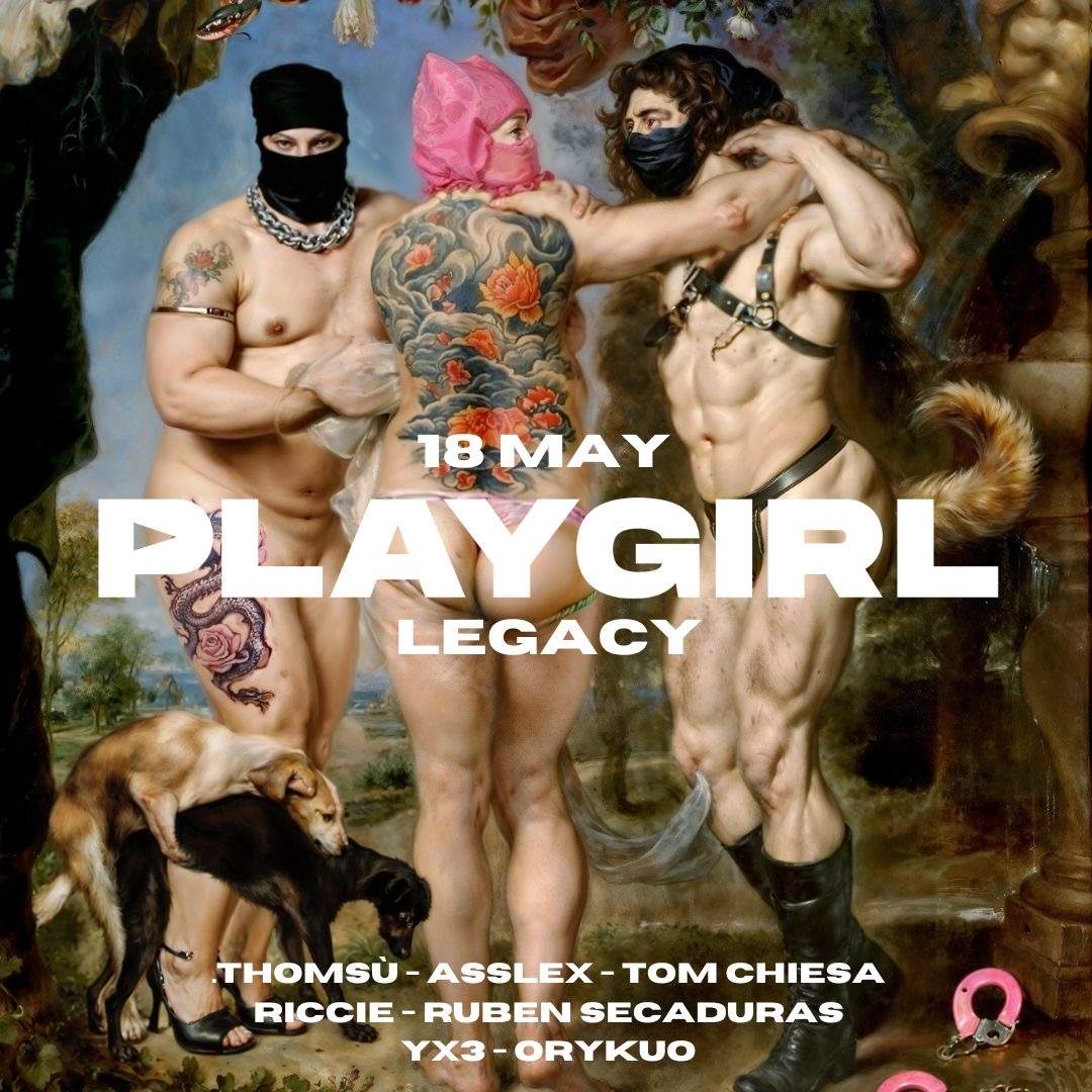 [ SOLD OUT ] - PLAYGIRL / LEGACY - Página frontal
