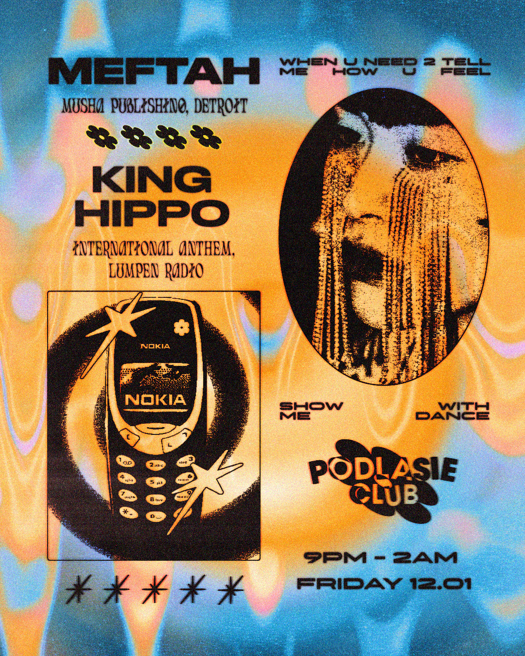 King Hippo, Meftah - Página frontal