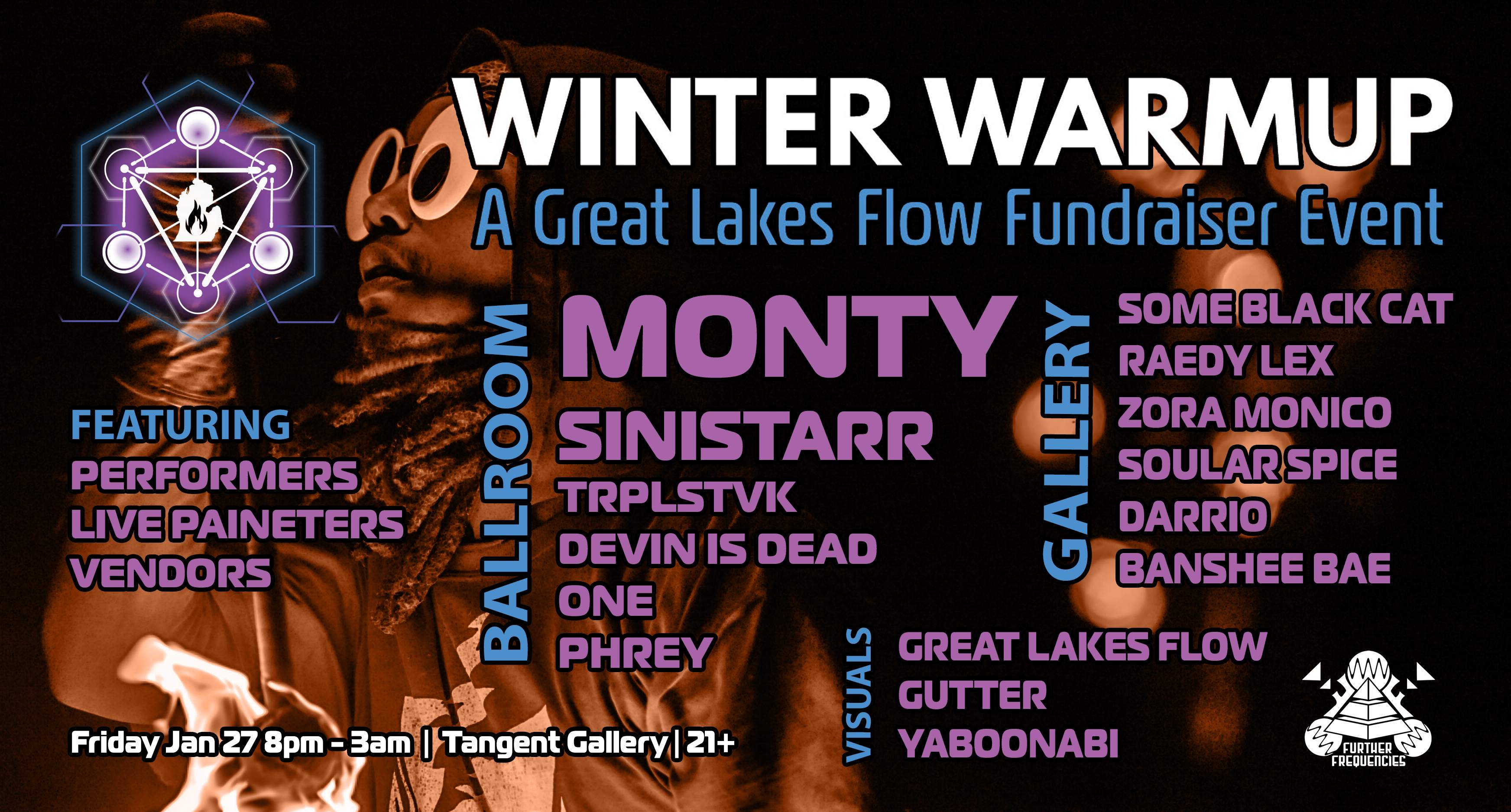 Winter Warmup at Tangent Gallery, Detroit