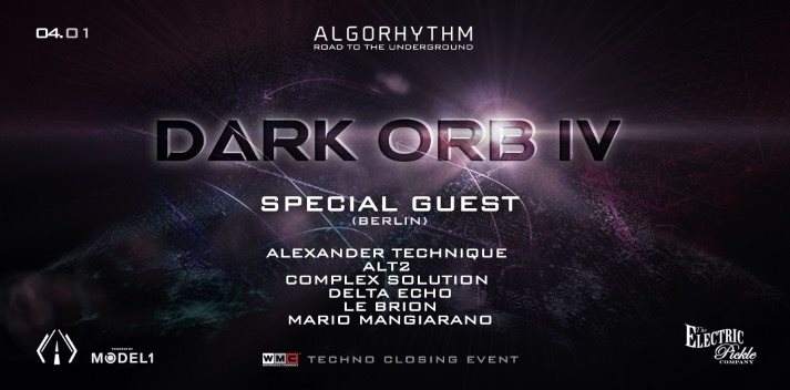 Dark Orb IV WMC Closing Party - フライヤー表