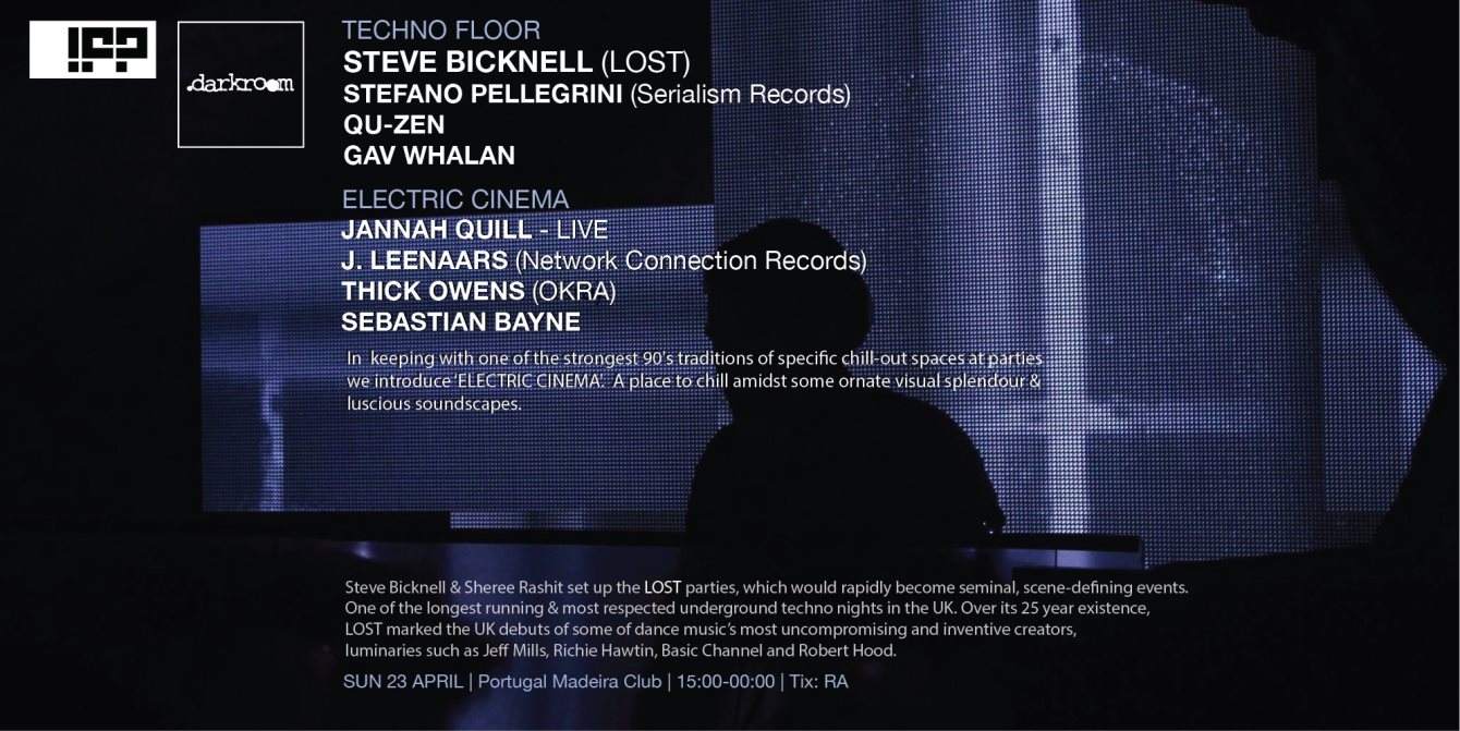 IF Records + .Darkroom Pres. Steve Bicknell - Lost - Página trasera