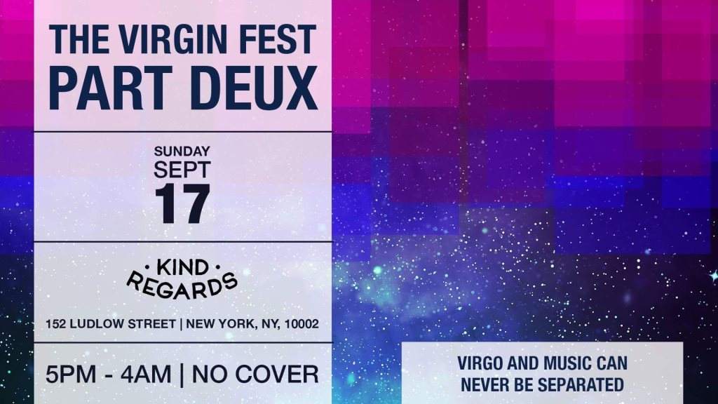 The Virgin Party Part Deux 2rooms Nocover - フライヤー表