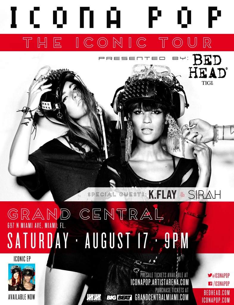 Icona POP at Grand Central, Miami