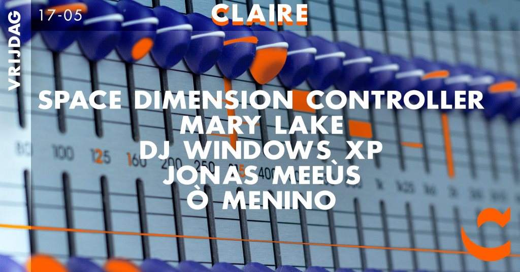 Claire: Space Dimension Controller / Mary Lake / DJ Windows XP - Página frontal