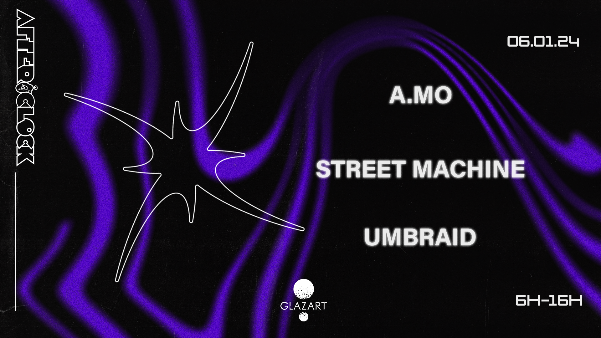 After O'Clock: Umbraid, A.mo & Street Machine - Página frontal