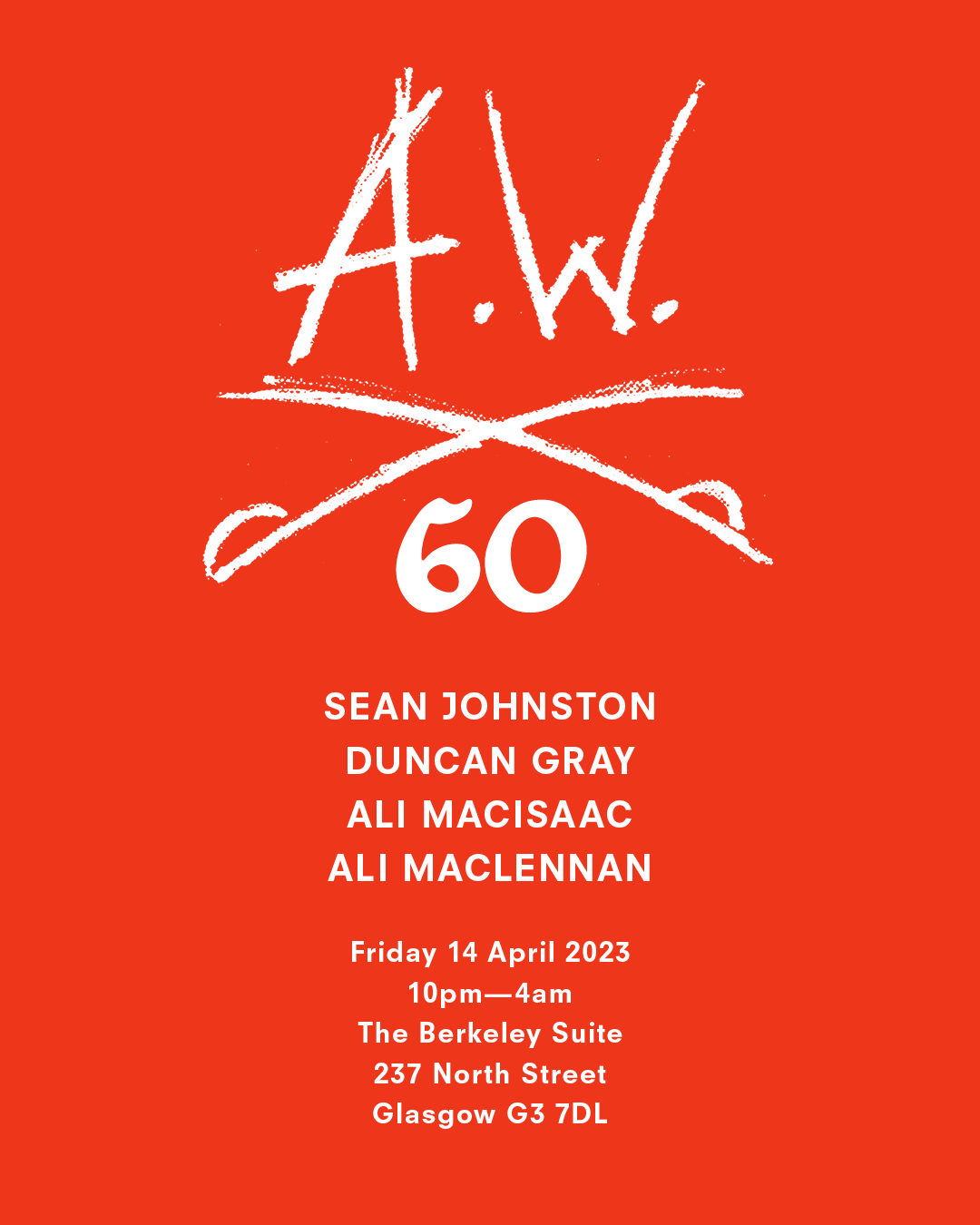 A.W 60 - フライヤー表