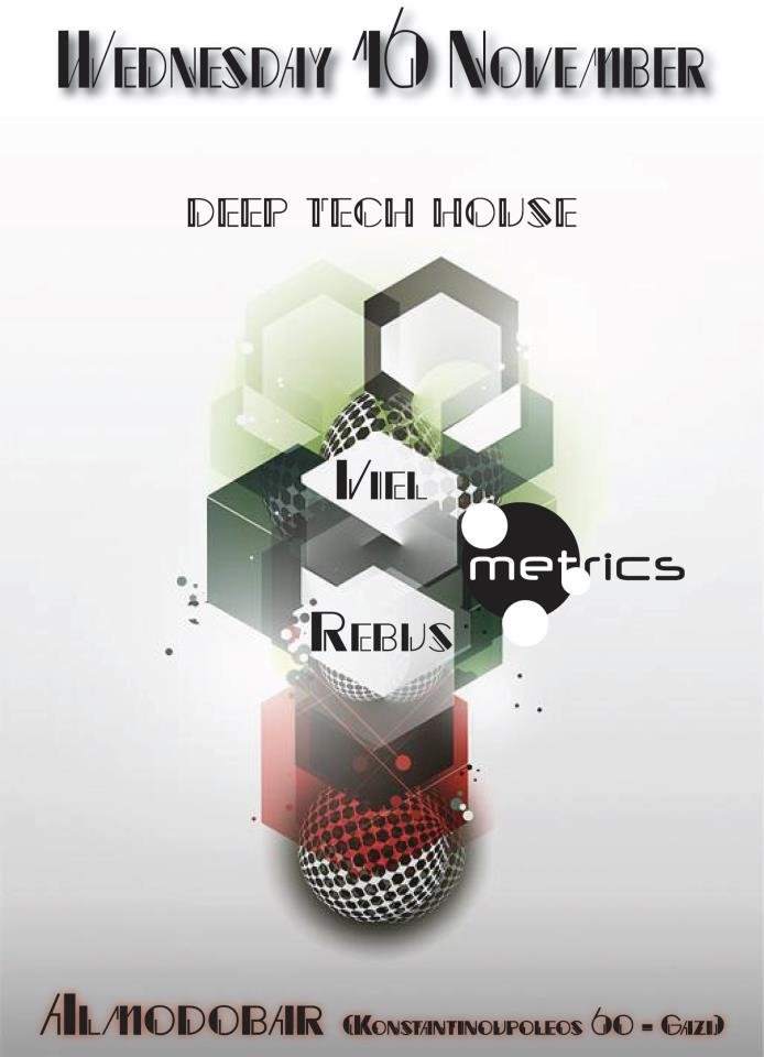 Metrics Pres. Deep Tech House - Página frontal