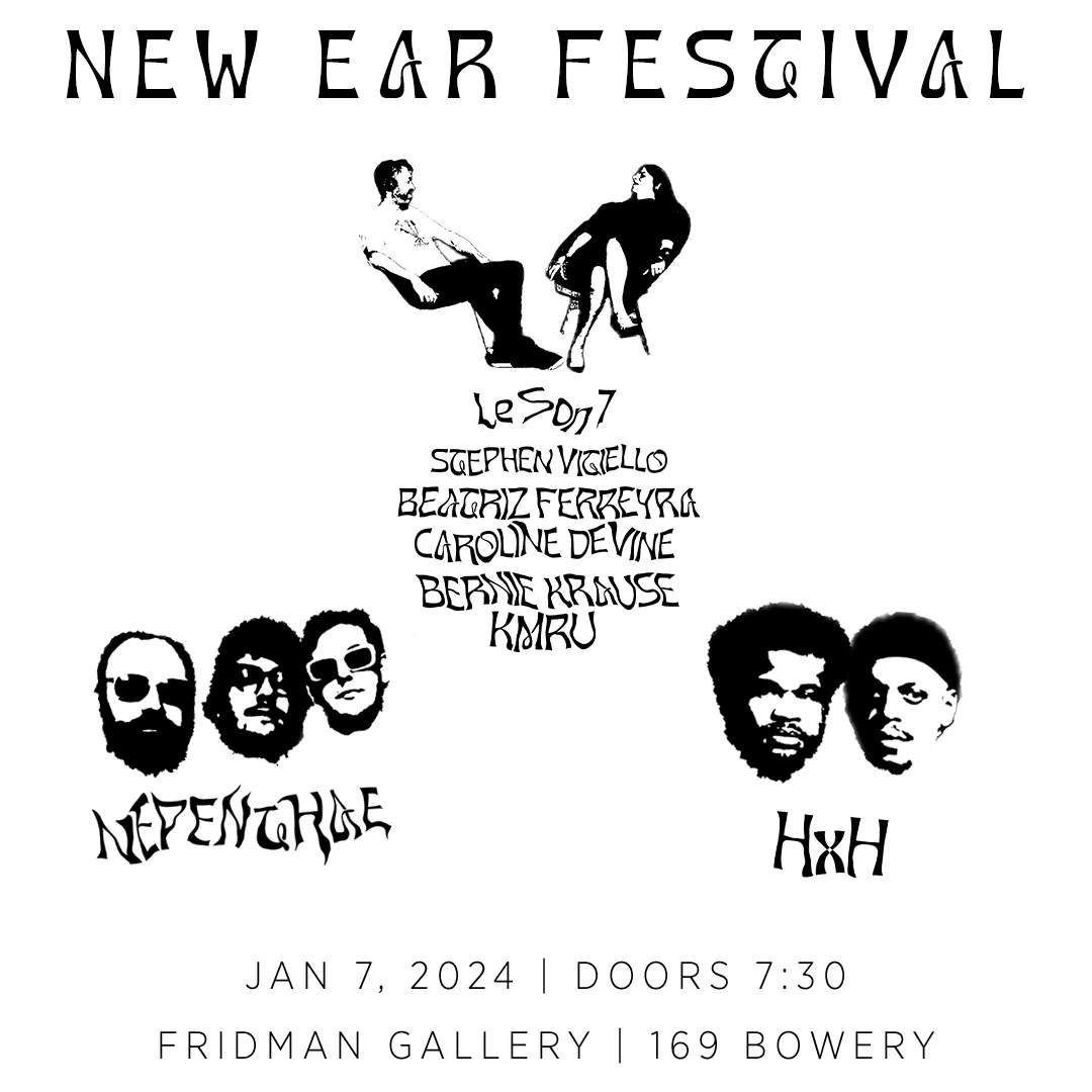 New Ear Festival - フライヤー表
