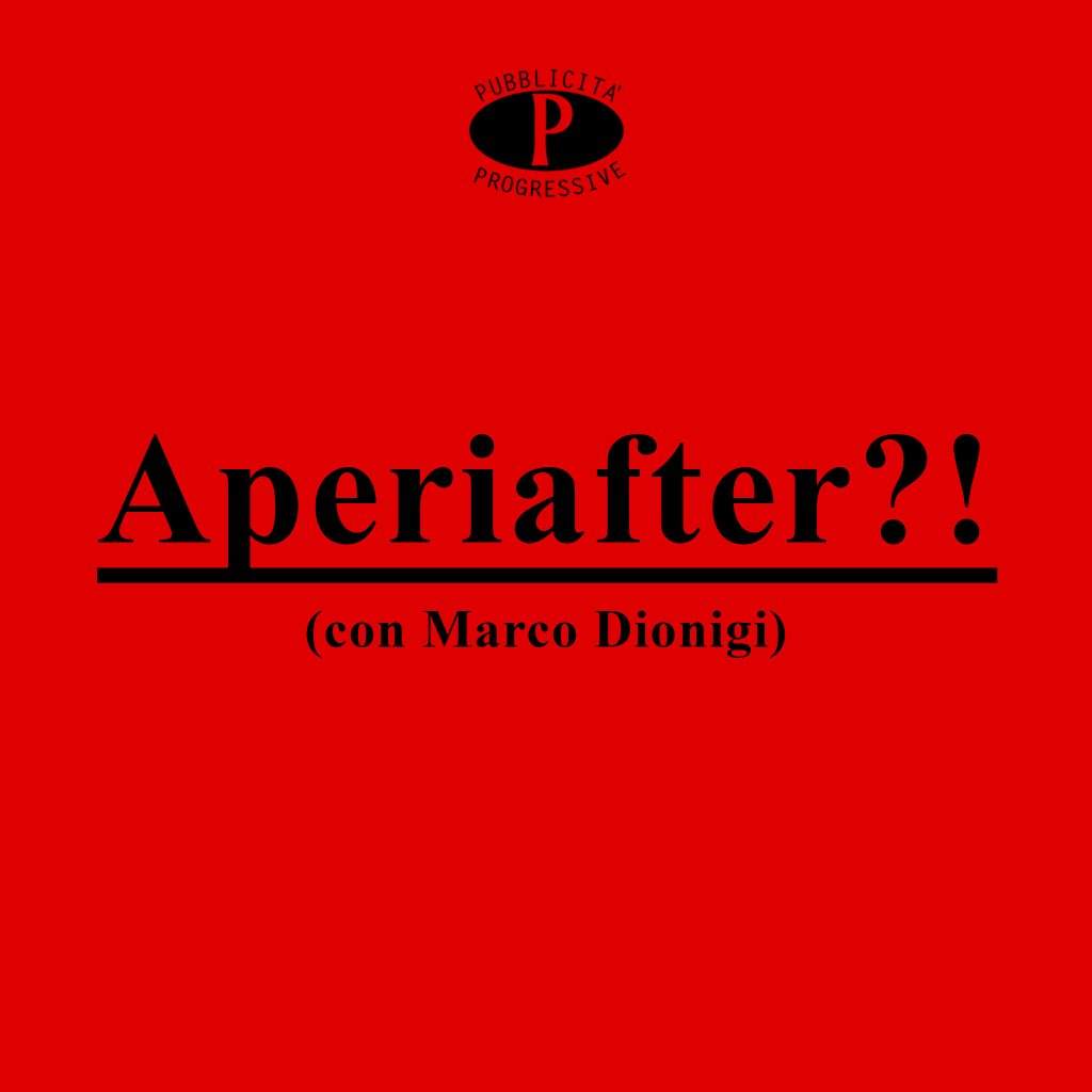Aperiafter?! con Marco Dionigi - Página frontal