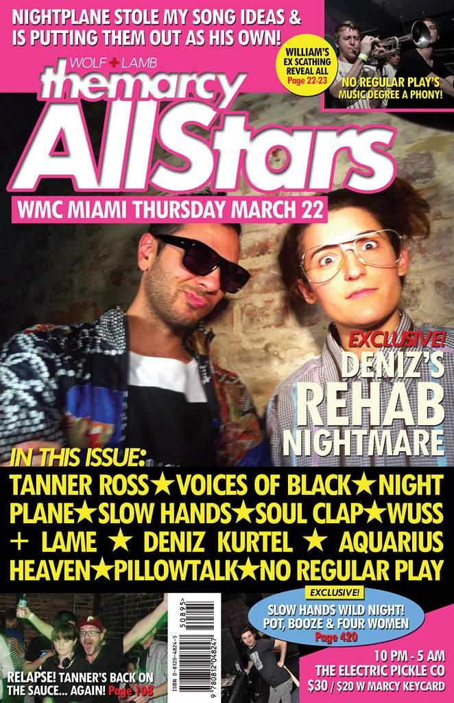 The Marcy All Stars - Wmc Miami - Thursday March 22 - Página frontal