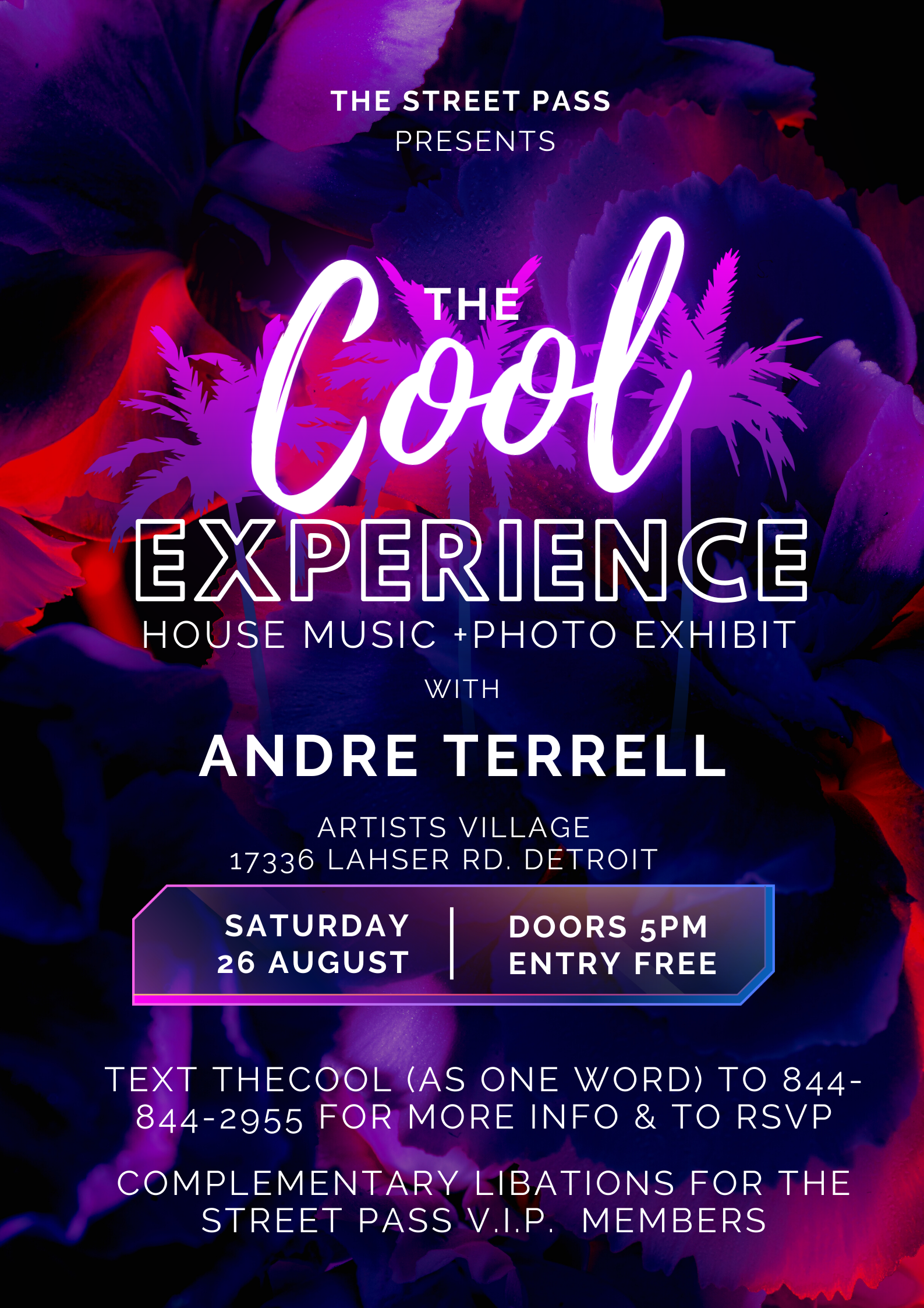 The Cool Experience w/Andre Terrell - Página frontal