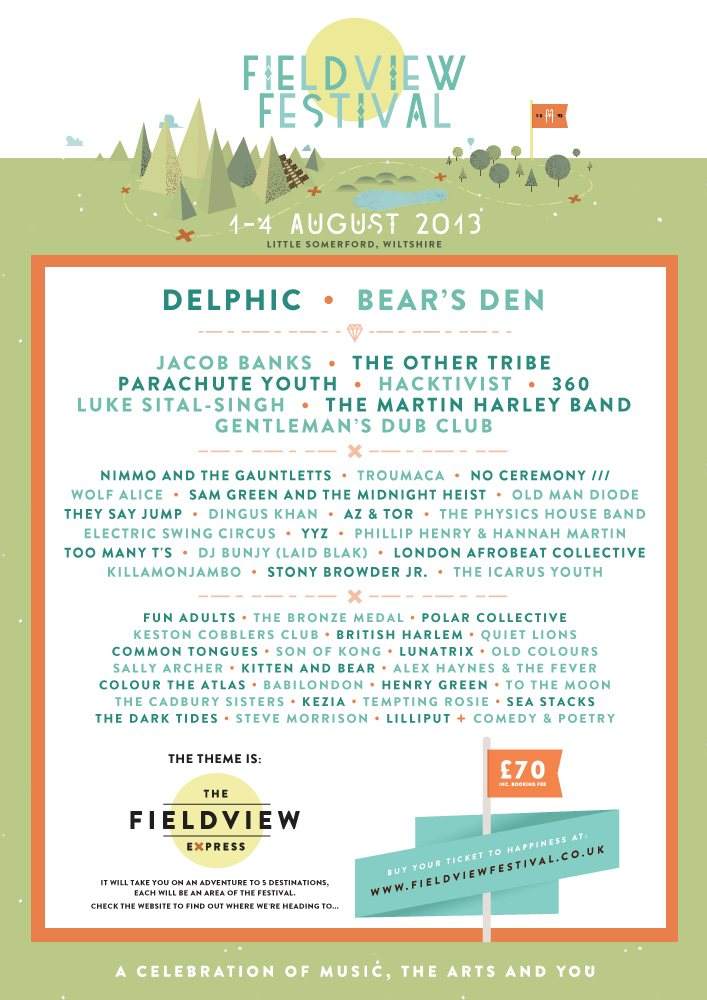 Fieldview Festival - Página frontal