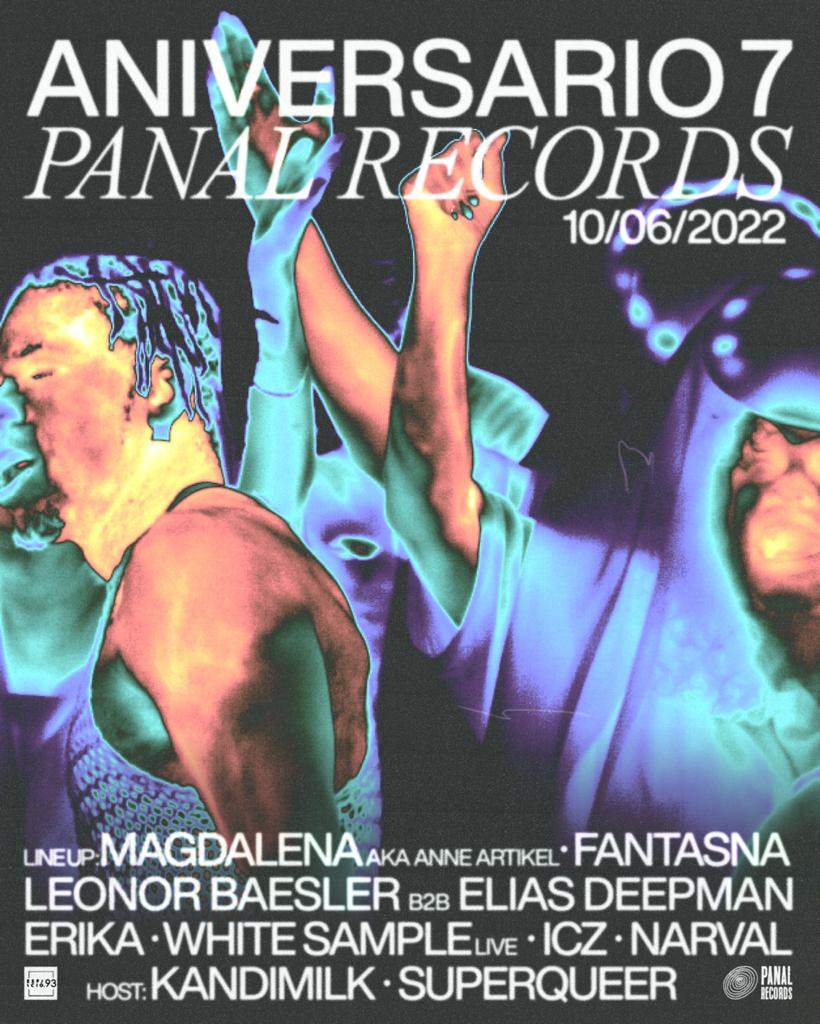 Magdalena (Col) x Panal Records / 7 Aniversario - フライヤー表