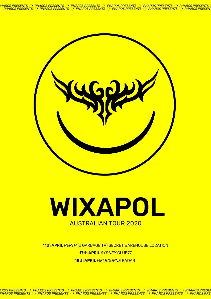 [CANCELLED] WIXAPOL S.A. Australian Tour - Melbourne - Página frontal