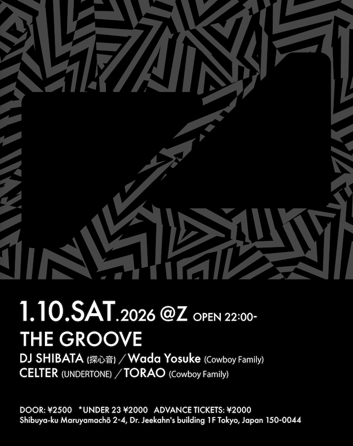 THE GROOVE at Z Maruyama, Tokyo