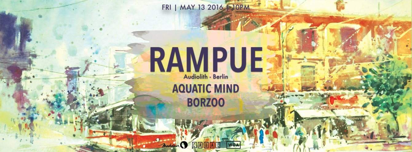 Rampue and Aquatic Mind - Página frontal