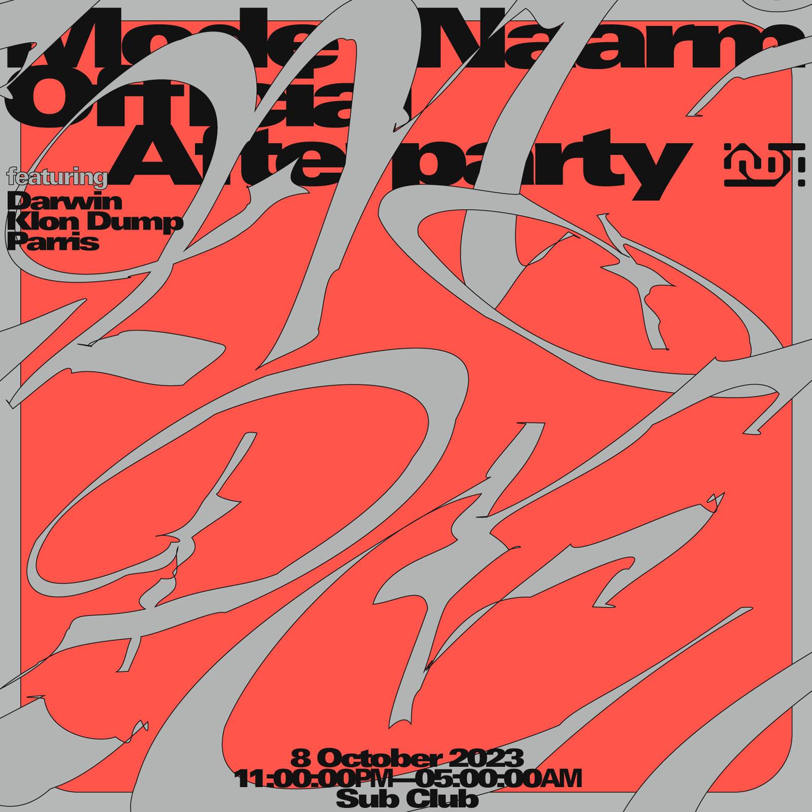 Mode Naarm Official Afterparty - フライヤー表