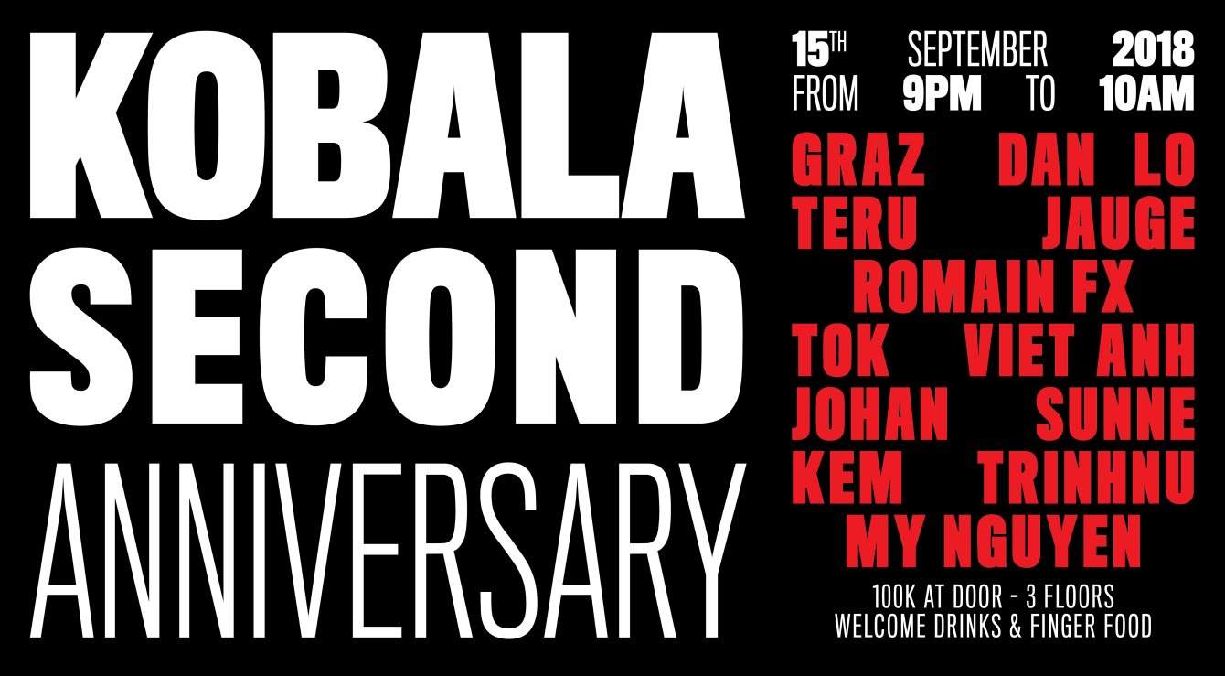 Kobala Second Anniversary at Kobala, Vietnam